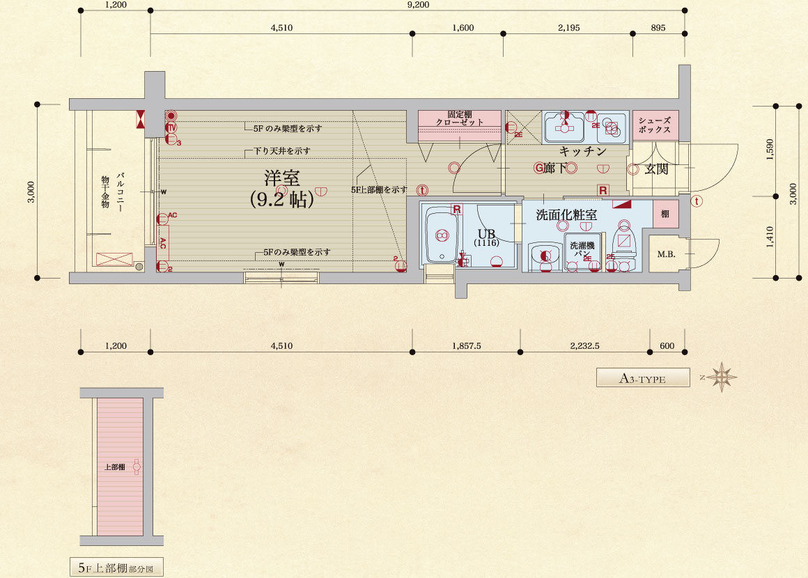ベラジオ京都駅東Ⅱ｜間取り