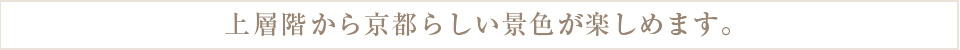 べラジオ五条堀川Ⅲ/眺望