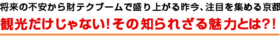 観光だけでない!その知られざる魅力とは?