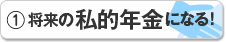 将来の私的年金になる!